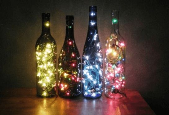 Glass Bottle Lights